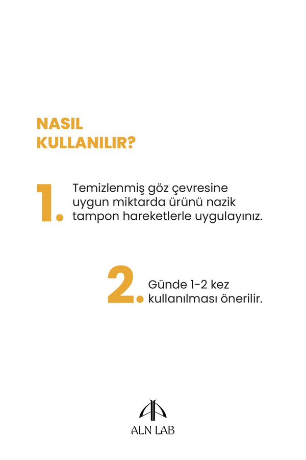 PDRN & 6 Peptit Kompleksi Göz Çevresi Serumu
